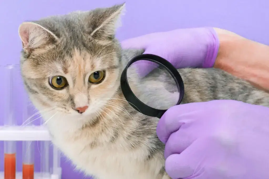Gatto e prevenzione di pulci e zecche